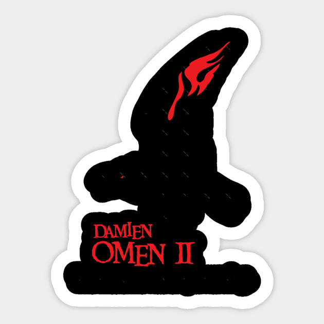 Damien OMEN II Sticker by janispolarus